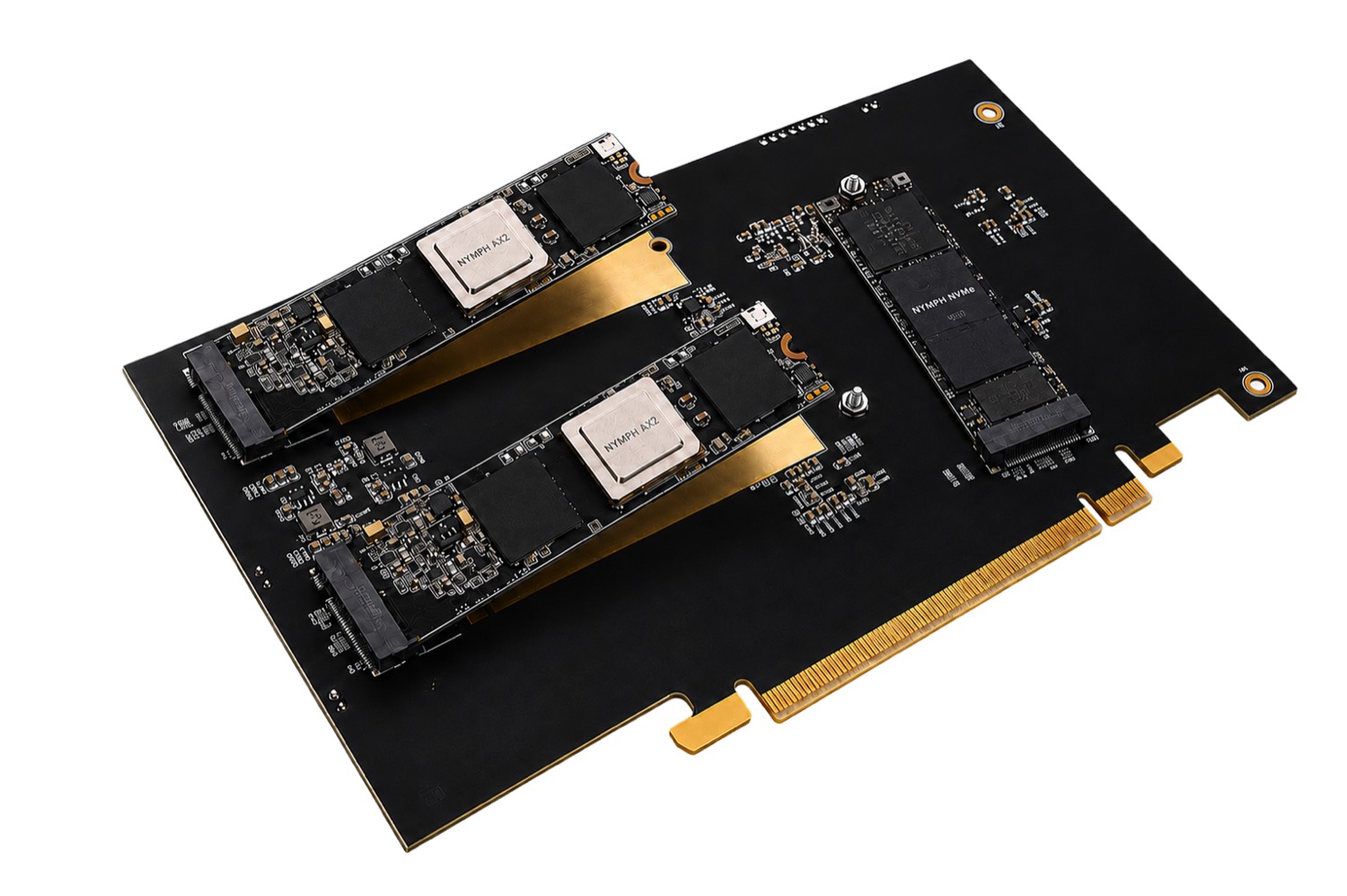 NYMPH AX2 — AI factory PCIe card